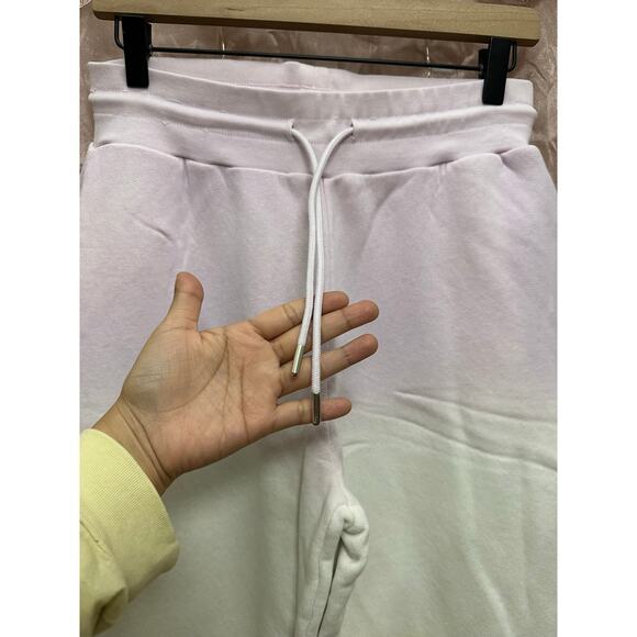 Sandro Paris‎ Tie Dye Ombré Pastel Sweatpants Size Medium FR 38 Wide Leg - Picture 7 of 15